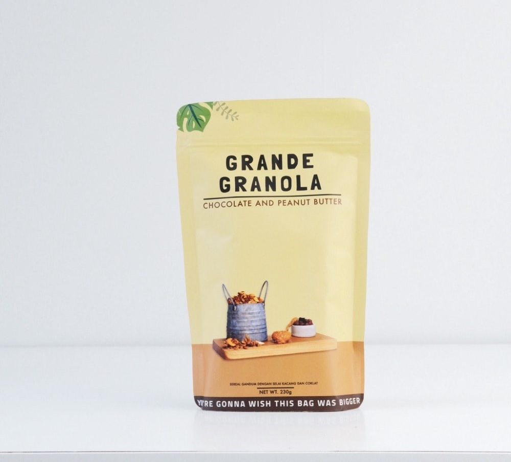 GRANDE GRANOLA CHOCOLATE AND PEANUT BUTTER230 GR (VEGAN)